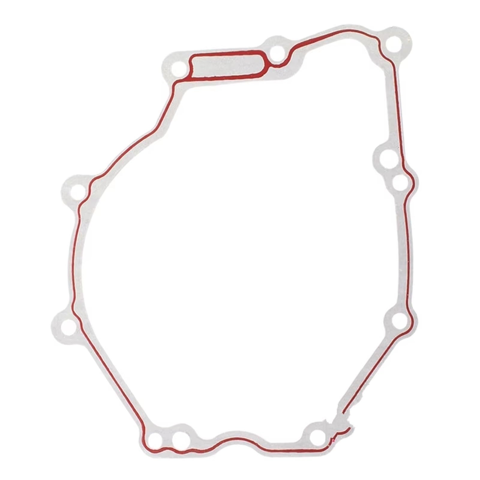 RAVTAKL Motor Stator Abdeckung Kompatibel Mit Yamaha Für FZ6 2004 2005 2006 2007 2008 2009 2010 Motorrad-Motorabdeckung Motorstator Kurbelgehäuse Spulengehäuse Dichtung Motorgehäuse(Gasket only) von RAVTAKL