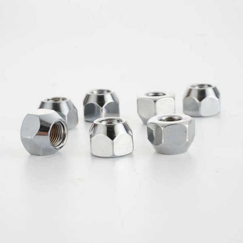 RAVTAKL Radnabenschraube Auto-Radmuttern Offenes Ende Radmuttern Für Anhänger Reifen Felgen 21 Mm, Sechskant-Radnaben-Reifenschrauben, 16 Mm Höhe, 20 Stück(1-2-20) von RAVTAKL