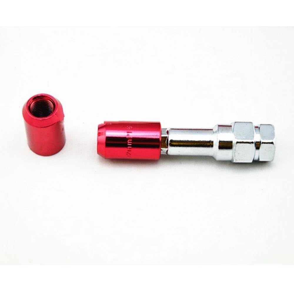 RAVTAKL Radnabenschraube Auto-Radmuttern Radschrauben-Sets Schrauben Legierung Rot M12 X 1,5 Mm, Unterlegscheibe, Feststellradmuttern, 20 Stück RAVTAKL Radnabenschraube Auto-Radmuttern Radschrauben-Sets Schrauben Legierung Rot M12 X 1,5 Mm, Unterlegscheibe, Feststellradmuttern, 20 Stück von RAVTAKL