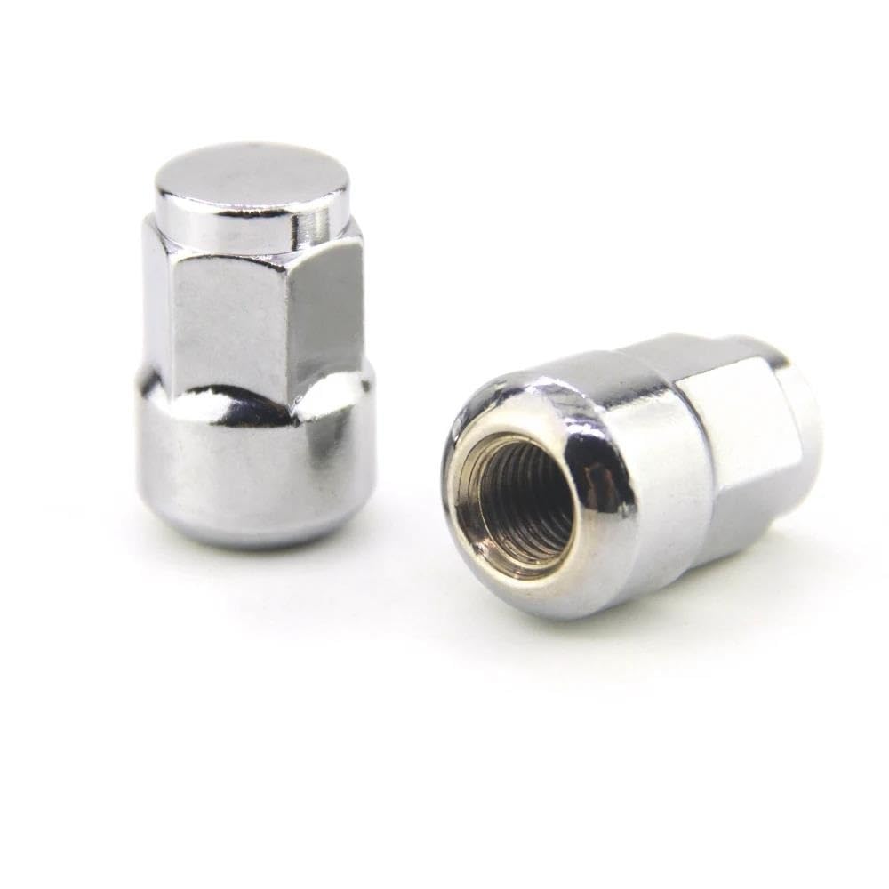 RAVTAKL Radnabenschraube Kompatibel Mit Accord Für Civic Auto-Radmuttern-Stil Radmuttern M12x1,5 Radmuttern Radschrauben Autozubehör 4 Stück(No Rubber Ring) von RAVTAKL