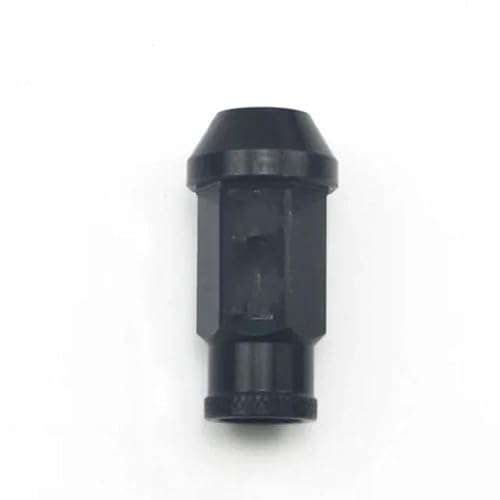 RAVTAKL Radnabenschraube Kompatibel Mit Acura Für Civic Für Integra Radmuttern M12x1,5 52MM Radschrauben 20PCS Autoteile(Black,M12x1.5) von RAVTAKL