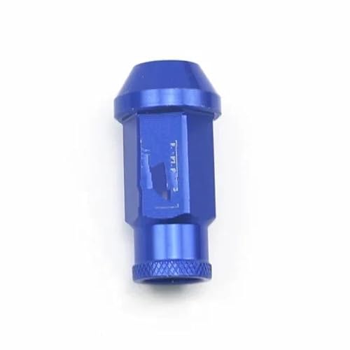 RAVTAKL Radnabenschraube Kompatibel Mit Acura Für Civic Für Integra Radmuttern M12x1,5 52MM Radschrauben 20PCS Autoteile(Blue,M12x1.5) von RAVTAKL
