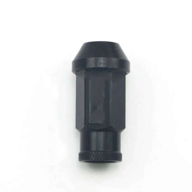 RAVTAKL Radnabenschraube Kompatibel Mit Buick Auto-Radmuttern M12x1,5 M12 X 1,25 Radschrauben Autoräder Zubehör 52MM 20 STK(Black,M12x1.5) von RAVTAKL