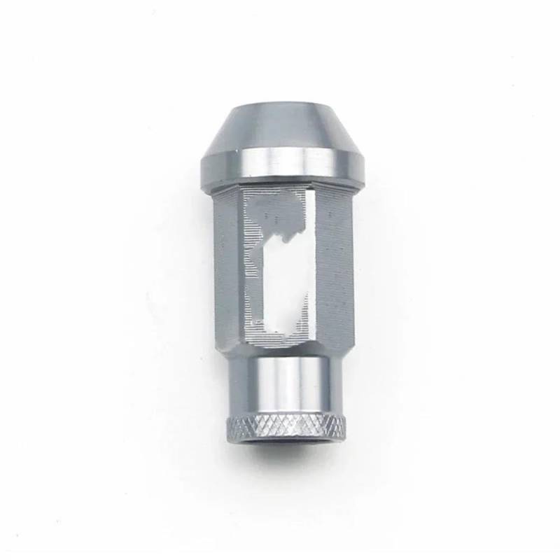 RAVTAKL Radnabenschraube Kompatibel Mit Buick Auto-Radmuttern M12x1,5 M12 X 1,25 Radschrauben Autoräder Zubehör 52MM 20 STK(Gray,M12x1.25) von RAVTAKL