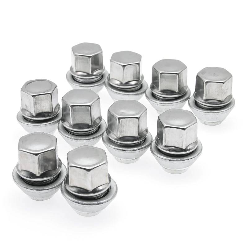 RAVTAKL Radnabenschraube Kompatibel Mit Ford Für Mondeo Für Puma Für Transit 1992–2014 Radmuttern Aus Legiertem Stahl M12 X 1,5, 19 Mm, Bolzen, Reifenmutter, 3 Stück(10pcs) von RAVTAKL
