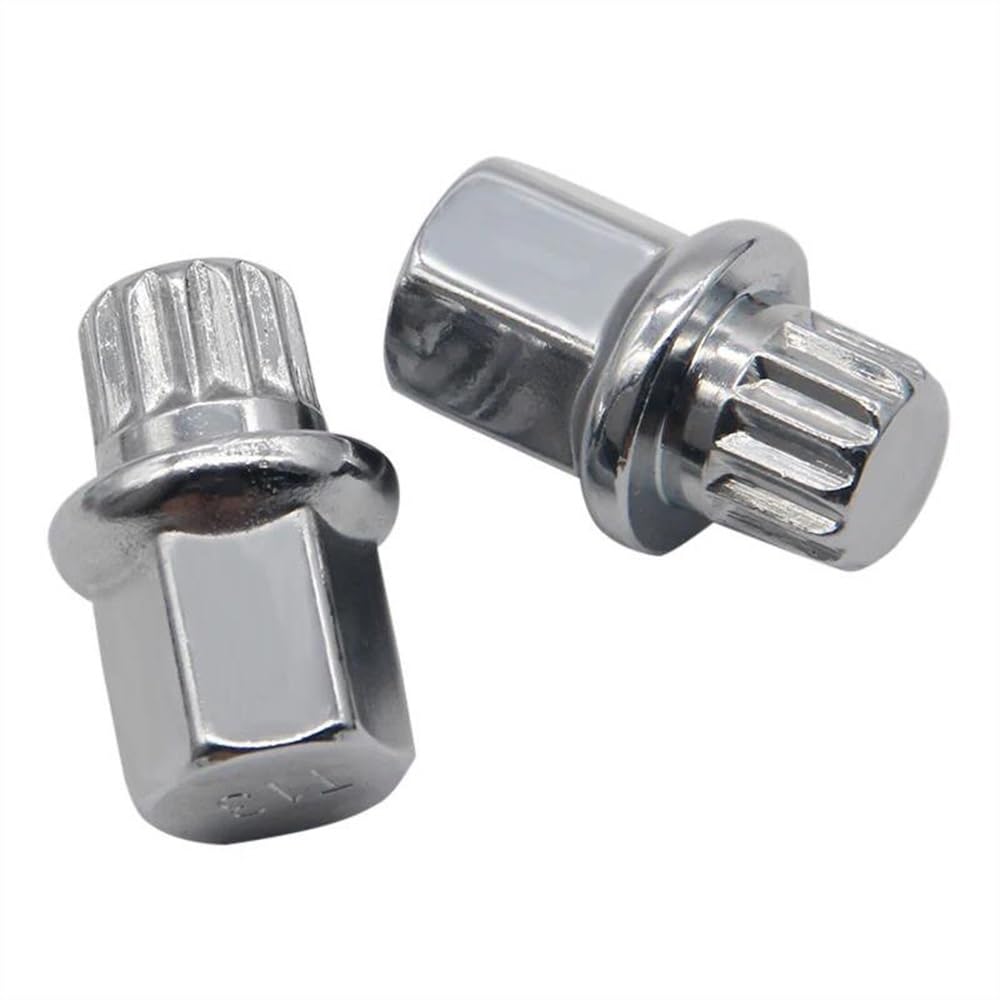 RAVTAKL Radnabenschraube Kompatibel Mit Für A4 A6 A8 Für TT Auto Styling Chrom Radschraube Schrauben Kontermutter Schlüssel M14x1.5 8D0601139F RAVTAKL Radnabenschraube Kompatibel Mit Für A4 A6 A8 Für TT Auto Styling Chrom Radschraube Schrauben Kontermutter Schlüssel M14x1.5 8D0601139F von RAVTAKL