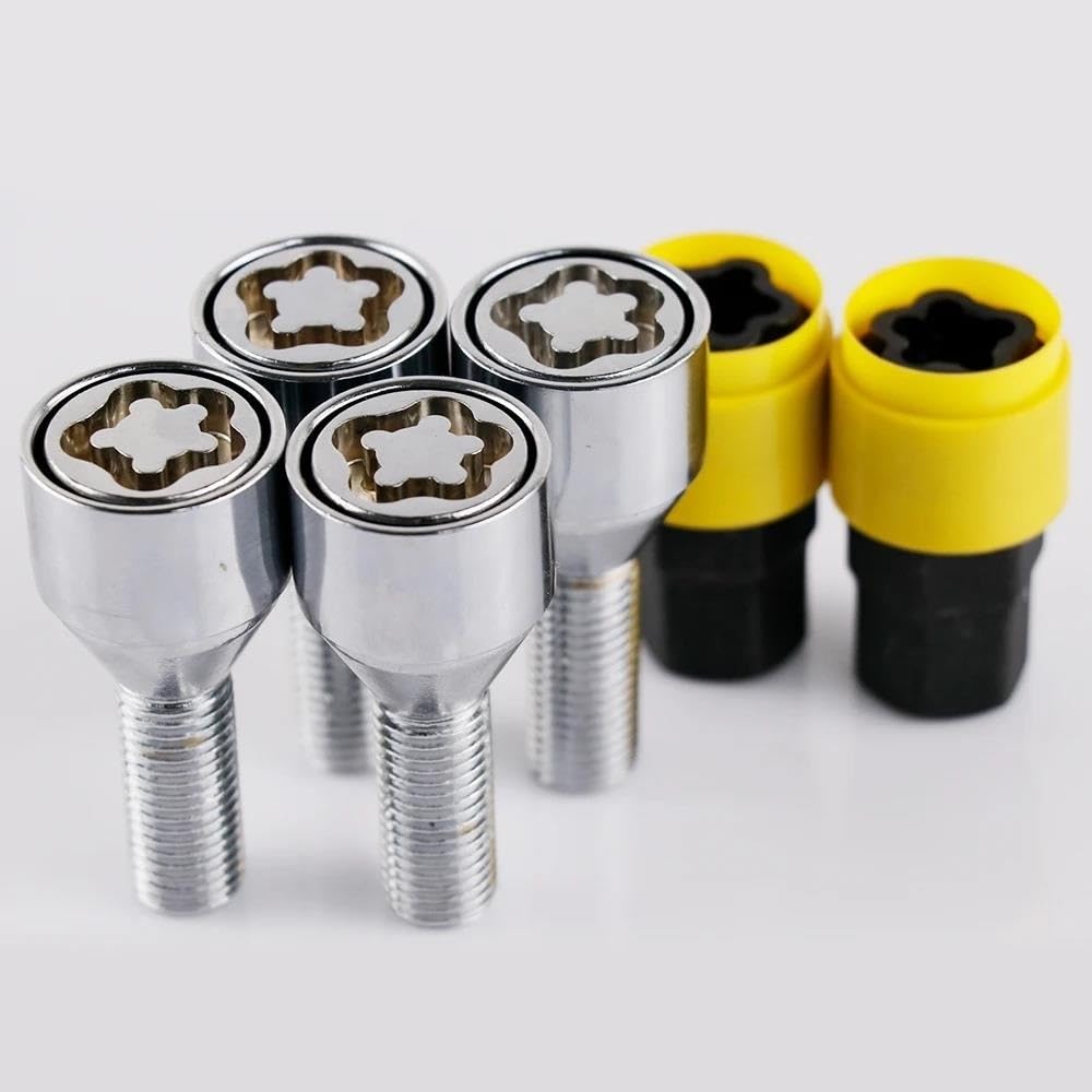 RAVTAKL Radnabenschraube Kompatibel Mit Für E30 E36 E46 E90 M12x1,5 Stahlradsicherungsschrauben Radmuttern 28mm Schaft RAVTAKL Radnabenschraube Kompatibel Mit Für E30 E36 E46 E90 M12x1,5 Stahlradsicherungsschrauben Radmuttern 28mm Schaft von RAVTAKL