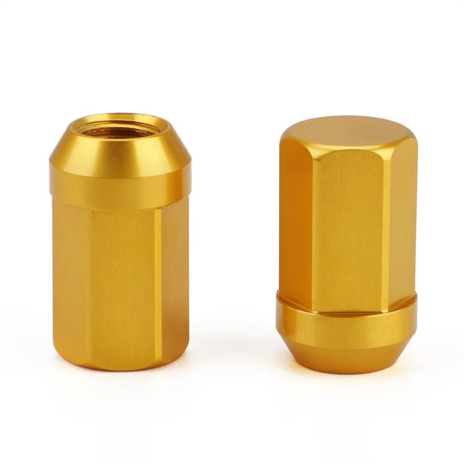 RAVTAKL Radnabenschraube Kompatibel Mit Hyundai Für Grandeur 1986–2019 Für Maxcruz 2013–2019 HEX M12 X 1,25 M12 X 1,5 Radmuttern, Konisch, 20 Stück(Gold) von RAVTAKL