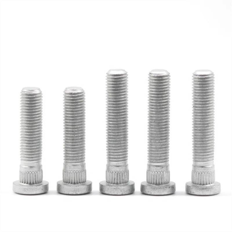 RAVTAKL Radnabenschraube Kompatibel Mit Kia Autorädern Radschrauben M12x1,5 13 Mm Radmuttern Unterlegscheibe Radsicherungsmuttern 10 Stück, 20 Stück(10PCS 48MM) von RAVTAKL