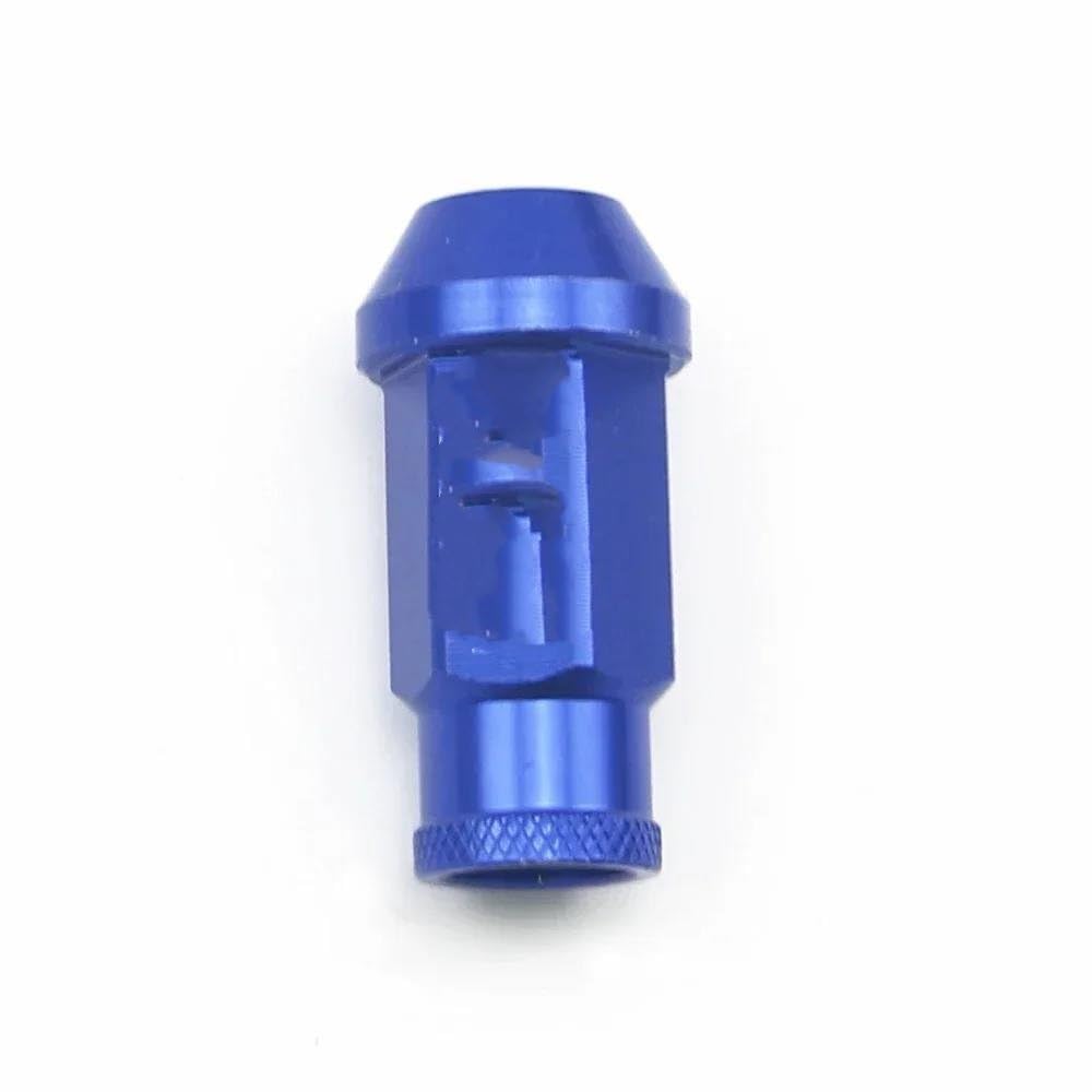 RAVTAKL Radnabenschraube Kompatibel Mit Mazda Auto-Radmuttern M12x1,5 M12 X 1,25 Radschrauben Autoräder Zubehör 52MM 20 STK(Blue,M12x1.5) von RAVTAKL
