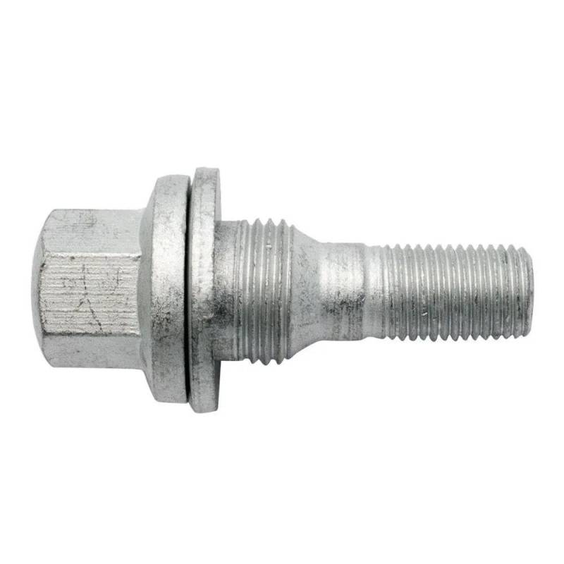 RAVTAKL Radnabenschraube Kompatibel Mit Peugeot 206 307 408 Radschrauben Und Muttern M12 X 1,25 Schrauben Und Bolzen Leichtmetallfelgenschrauben Und Radmuttern 4 Stück von RAVTAKL