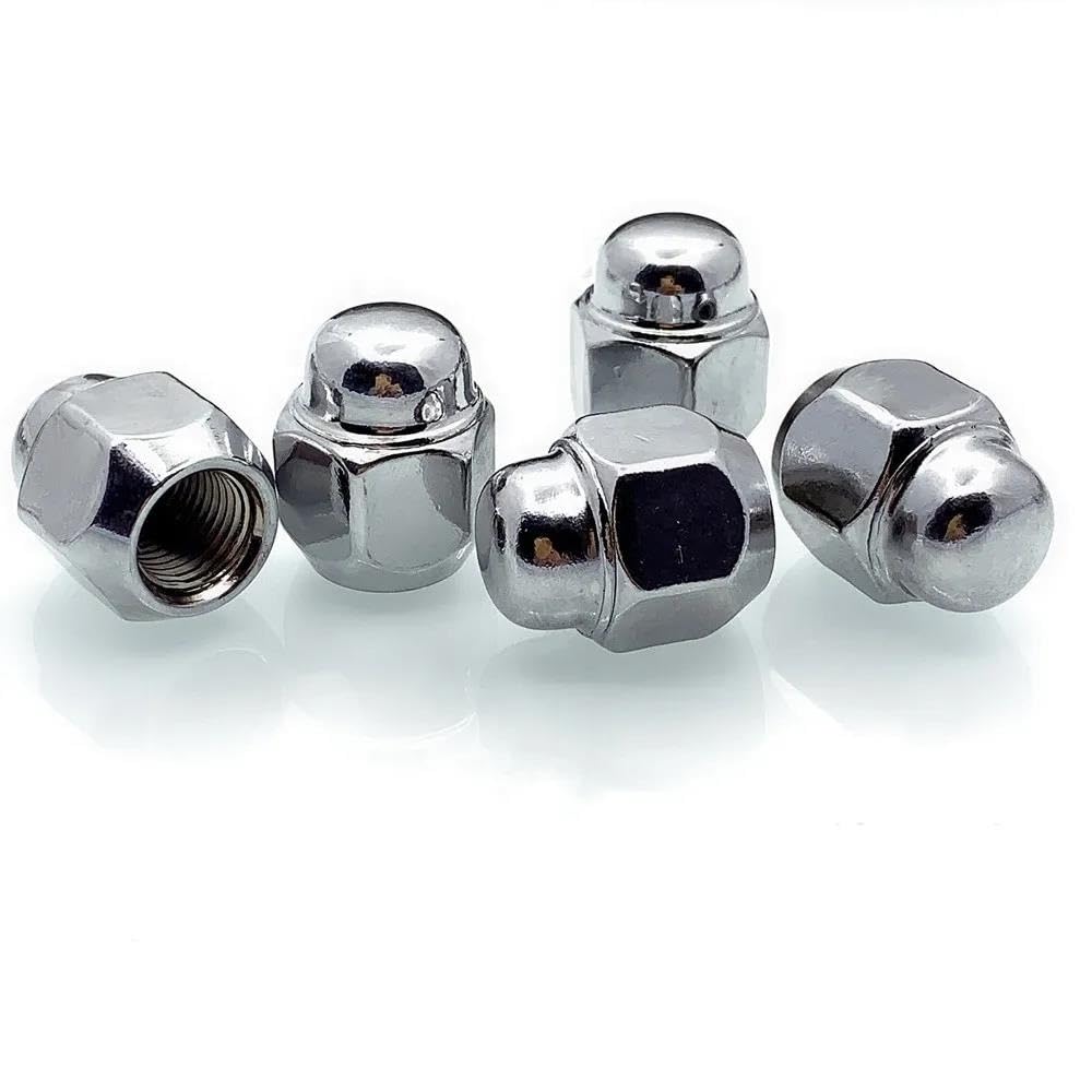 RAVTAKL Radnabenschraube Kompatibel Mit Subaru Für Forester 2005–2019 Für Crosstrek Radnabenschrauben Radmuttern 28171AJ000 M12x1.25 5 Stück(5pcs Nuts) von RAVTAKL