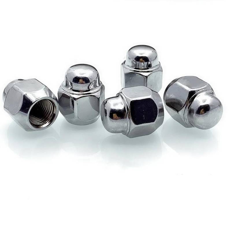 RAVTAKL Radnabenschraube Kompatibel Mit Subaru Für Forester 2005–2019 Für Crosstrek Radnabenschrauben Radmuttern 28171AJ000 M12x1.25 5 Stück(5pcs Nuts) von RAVTAKL