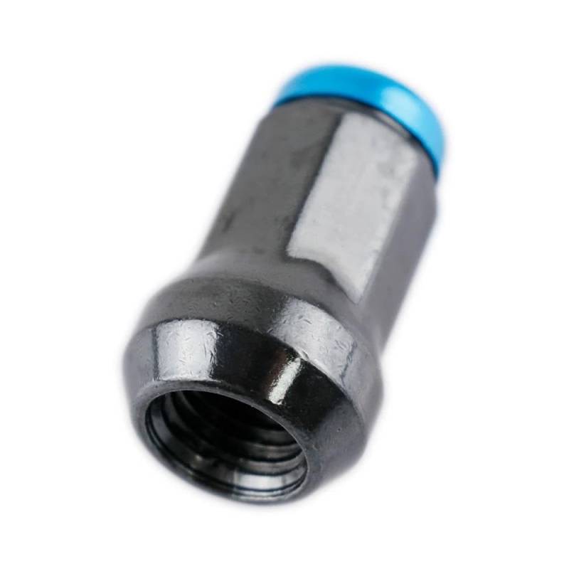 RAVTAKL Radnabenschraube Kompatibel Mit Toyota Autofelgen Radmuttern Flache Unterlegscheibe Radsicherungsmuttern M12 X 1,5 M X 1,25 33 Mm, Stahl 20 Stück(Blue,M12x1.25) von RAVTAKL