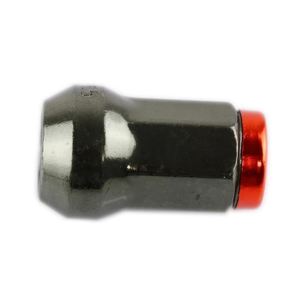RAVTAKL Radnabenschraube Kompatibel Mit Toyota Autofelgen Radmuttern Flache Unterlegscheibe Radsicherungsmuttern M12 X 1,5 M X 1,25 33 Mm, Stahl 20 Stück(Red,M12x1.5) von RAVTAKL