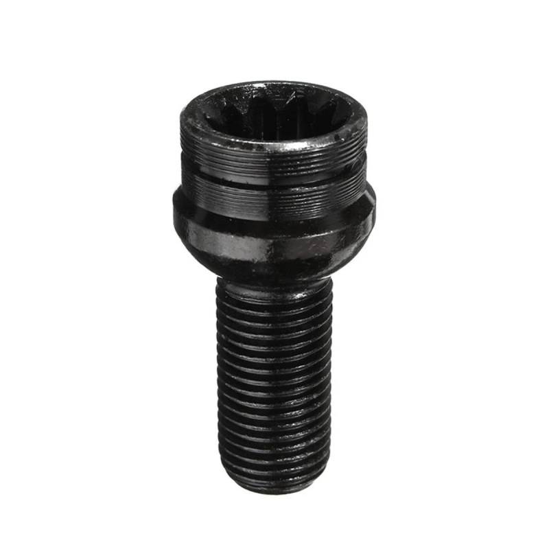 RAVTAKL Radnabenschraube Kompatibel Mit VW Für Beetle Für Passat Radschraubenbolzen Sicherungsmutter Radmuttern Radmuttern 7MM M14x1.5 Autozubehör von RAVTAKL