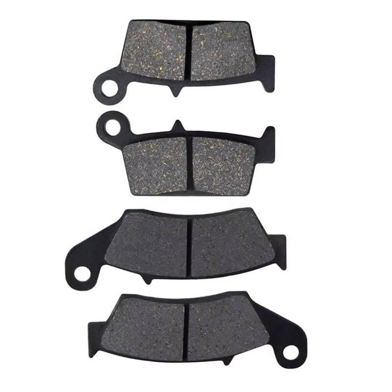RAVTAKL Scheibenbremsbelag Kompatibel Mit CR125 CR250 CR500 R 1987–2001 Motorrad-Bremsbeläge Zubehör Motorrad-Bremsbeläge Vorne Und Hinten Motorrad-Bremsbelag-Set(Front and Rear) von RAVTAKL