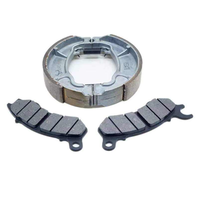 RAVTAKL Scheibenbremsbelag Kompatibel Mit PCX125 2010-2017 Für PCX150 WW150 2012-2020 Roller Vorne Und Hinten Bremsbeläge Schuh Set Kit(Front and Rear) von RAVTAKL