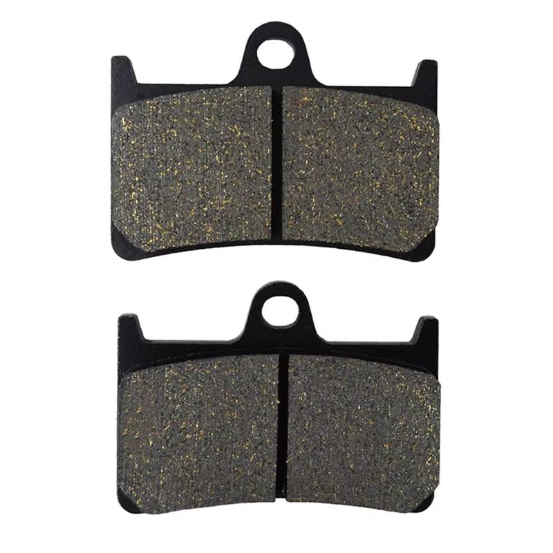 RAVTAKL Scheibenbremsbelag Kompatibel Mit Yamaha Für YZF-R1 5Cw 5VY 2004 2005 2006 Motorrad-Bremsbelag Vorne Und Hinten Scheiben-Set Zubehör Für Motorrad-Bremsbeläge(1 Pair of Front) von RAVTAKL