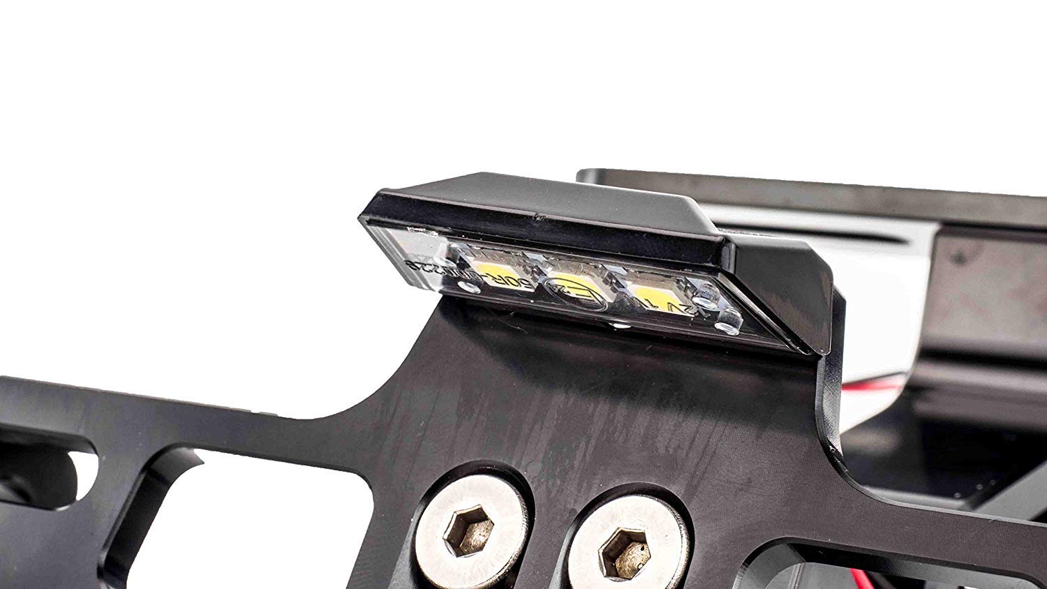 LED Mini Kennzeichenbeleuchtung Raximo Motorrad Roller ATV Quad von RAXIMO