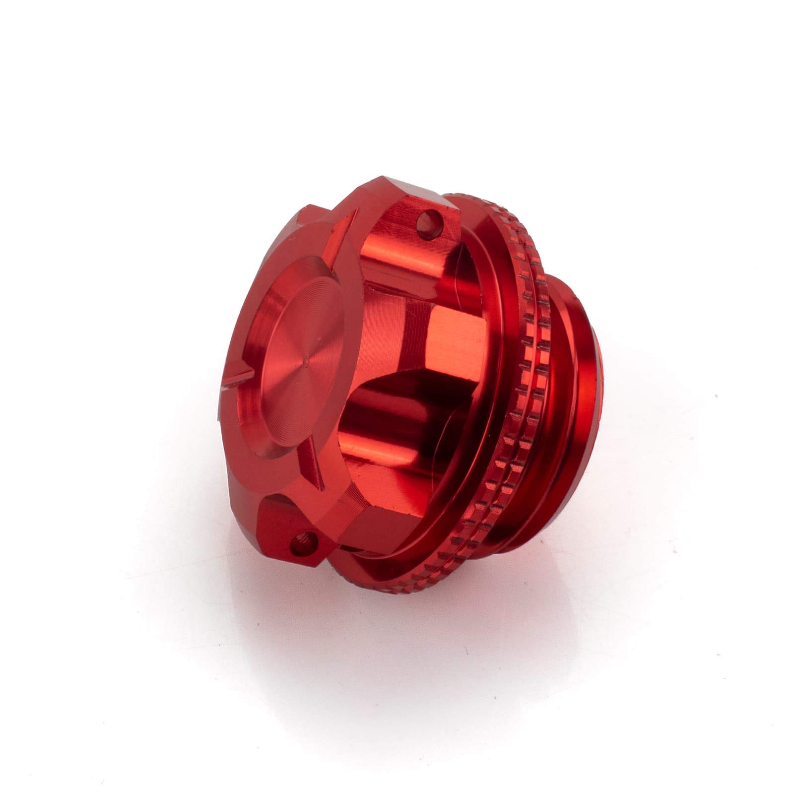 Öleinfüllschraube Verschluss Schraube Alu CNC gefräst M27 x 3,0 rot Öleinfüllschraube Verschluss Schraube Alu CNC gefräst M27 x 3,0 rot von RAXIMO