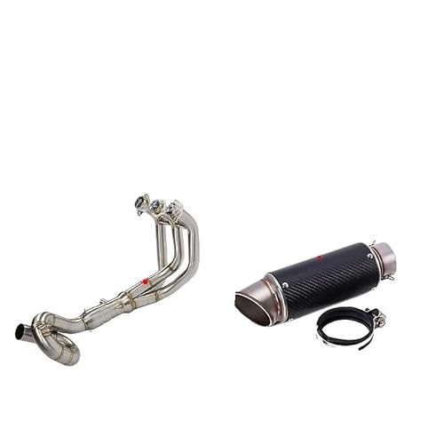 Motorrad Auspuff Schalldämpfer 51 MM Auspuffrohr Vorderrohr Für MT09 FZ-09 MT-09 XSR900 2014-2020 Slip-on Motorrad Auspuff Schalldämpfer Endrohr Motorrad Auspuff Schalldämpfer 51 MM Auspuffrohr Vorderrohr Für MT09 FZ-09 MT-09 XSR900 2014-2020 Slip-on Motorrad Auspuff Schalldämpfer Endrohr von RAtsch