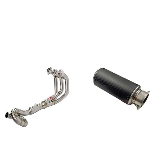 Motorrad Auspuff Schalldämpfer 51 MM Auspuffrohr Vorderrohr Für MT09 FZ-09 MT-09 XSR900 2014-2020 Slip-on Motorrad Auspuff Schalldämpfer Endrohr Motorrad Auspuff Schalldämpfer 51 MM Auspuffrohr Vorderrohr Für MT09 FZ-09 MT-09 XSR900 2014-2020 Slip-on Motorrad Auspuff Schalldämpfer Endrohr von RAtsch