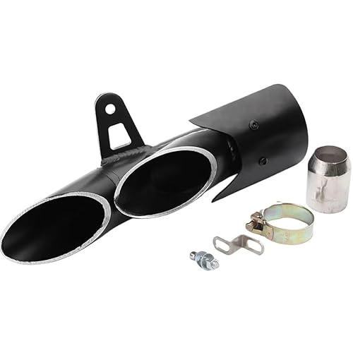 Motorrad Auspuff Schalldämpfer 51 Mm Allzweck-Auspuffrohr Für Linke Und Rechte Seite des Motorrads Mit Porösem Auslass Für R6 R15 FZ1 MT09 Auspuffrohr-Schalldämpfer Motorrad Auspuff Schalldämpfer 51 Mm Allzweck-Auspuffrohr Für Linke Und Rechte Seite des Motorrads Mit Porösem Auslass Für R6 R15 FZ1 MT09 Auspuffrohr-Schalldämpfer von RAtsch