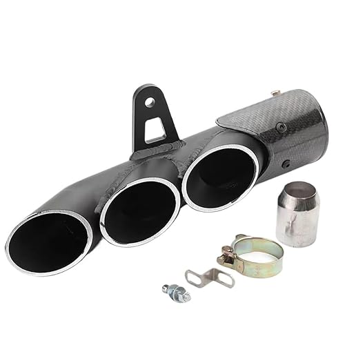Motorrad Auspuff Schalldämpfer 51 Mm Allzweck-Auspuffrohr Für Linke Und Rechte Seite des Motorrads Mit Porösem Auslass Für R6 R15 FZ1 MT09 Auspuffrohr-Schalldämpfer Motorrad Auspuff Schalldämpfer 51 Mm Allzweck-Auspuffrohr Für Linke Und Rechte Seite des Motorrads Mit Porösem Auslass Für R6 R15 FZ1 MT09 Auspuffrohr-Schalldämpfer von RAtsch