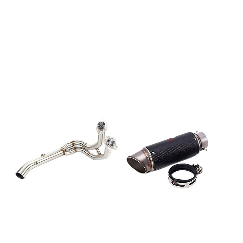 Motorrad Auspuff Schalldämpfer 51MM Motorrad Auspuffkrümmer Rohr Fit Für Für Ninja 650 Z 650 Für Ninja Z 650 Auspuff Link Rohr Motorrad Auspuff Schalldämpfer 51MM Motorrad Auspuffkrümmer Rohr Fit Für Für Ninja 650 Z 650 Für Ninja Z 650 Auspuff Link Rohr von RAtsch