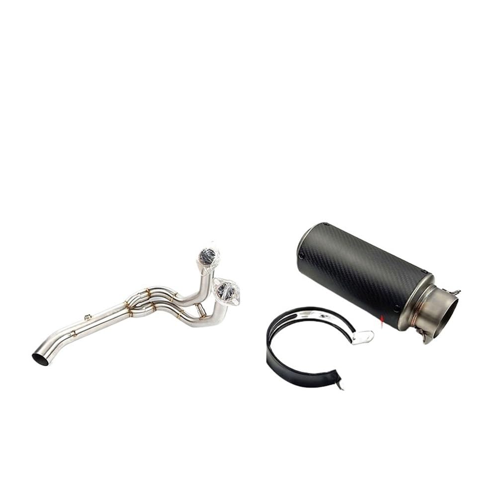 Motorrad Auspuff Schalldämpfer 51MM Motorrad Auspuffkrümmer Rohr Fit Für Für Ninja 650 Z 650 Für Ninja Z 650 Auspuff Link Rohr Motorrad Auspuff Schalldämpfer 51MM Motorrad Auspuffkrümmer Rohr Fit Für Für Ninja 650 Z 650 Für Ninja Z 650 Auspuff Link Rohr von RAtsch