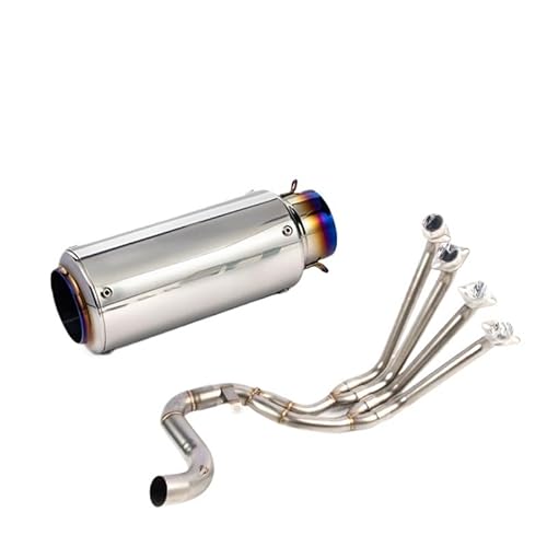 Motorrad Auspuff Schalldämpfer Fit Für CB650F CBR650F CB650R CBR650R 2014-2022 2023 Slip Auf 51 MM Motorrad Auspuff Vorne Link Rohr Motorrad Auspuff Schalldämpfer Fit Für CB650F CBR650F CB650R CBR650R 2014-2022 2023 Slip Auf 51 MM Motorrad Auspuff Vorne Link Rohr von RAtsch