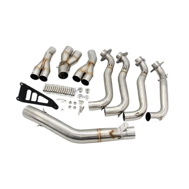 Motorrad Auspuff Schalldämpfer Für GSXR1000 GSXS1000 51mm 2006-2016 GSXS Für GSXR 1000 60mm 2017-2023 Motorradauspuff Slip On Vorderrohr Motorrad von RAtsch