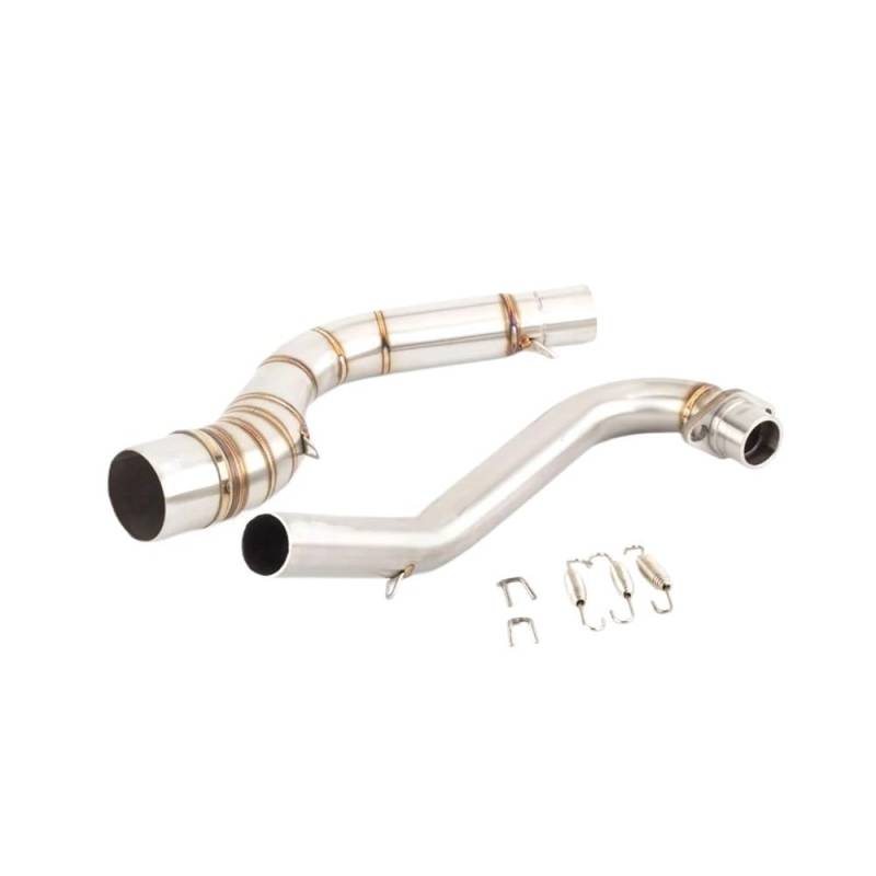 Motorrad Auspuff Schalldämpfer Für Wave 125 Vorderrohr W125 Wave 125i Decat Rohr Slip-on Motorrad Auspuff Kopf Link Rohr Auspuffrohr Schalldämpfer von RAtsch