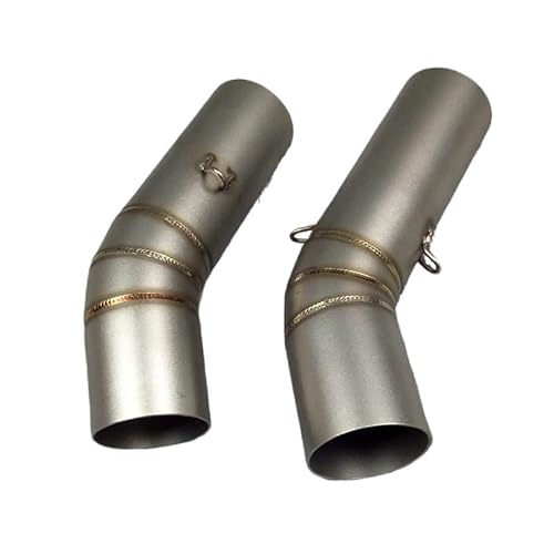 Motorrad Auspuff Schalldämpfer Motorrad Auspuff Mittelrohr Schalldämpfer Für 848 Connect Schalldämpfer Link Zubehör Slip-On Motorrad Auspuff Schalldämpfer Rohr von RAtsch