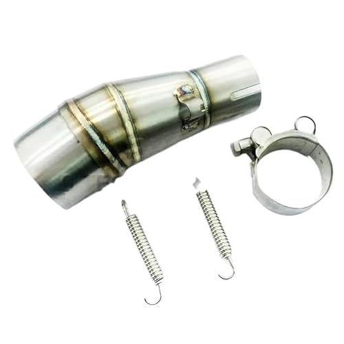 Motorrad Auspuff Schalldämpfer Motorrad Auspuff Mittelrohr Schalldämpfer Link Rohr Mittelteil Adapter Für Für Ninja 250 250R Z250 Z300 von RAtsch