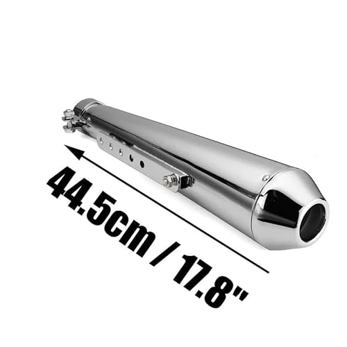 Motorrad Auspuff Schalldämpfer Motorrad-Auspuff-Schalldämpfer-Auspuffrohr-Endstück Für CG125 GN125 Cb400ss Sr400 EN125 XL883 1200 Universal-Auspuff-Schalldämpferrohr Motorrad Auspuff Schalldämpfer Motorrad-Auspuff-Schalldämpfer-Auspuffrohr-Endstück Für CG125 GN125 Cb400ss Sr400 EN125 XL883 1200 Universal-Auspuff-Schalldämpferrohr von RAtsch
