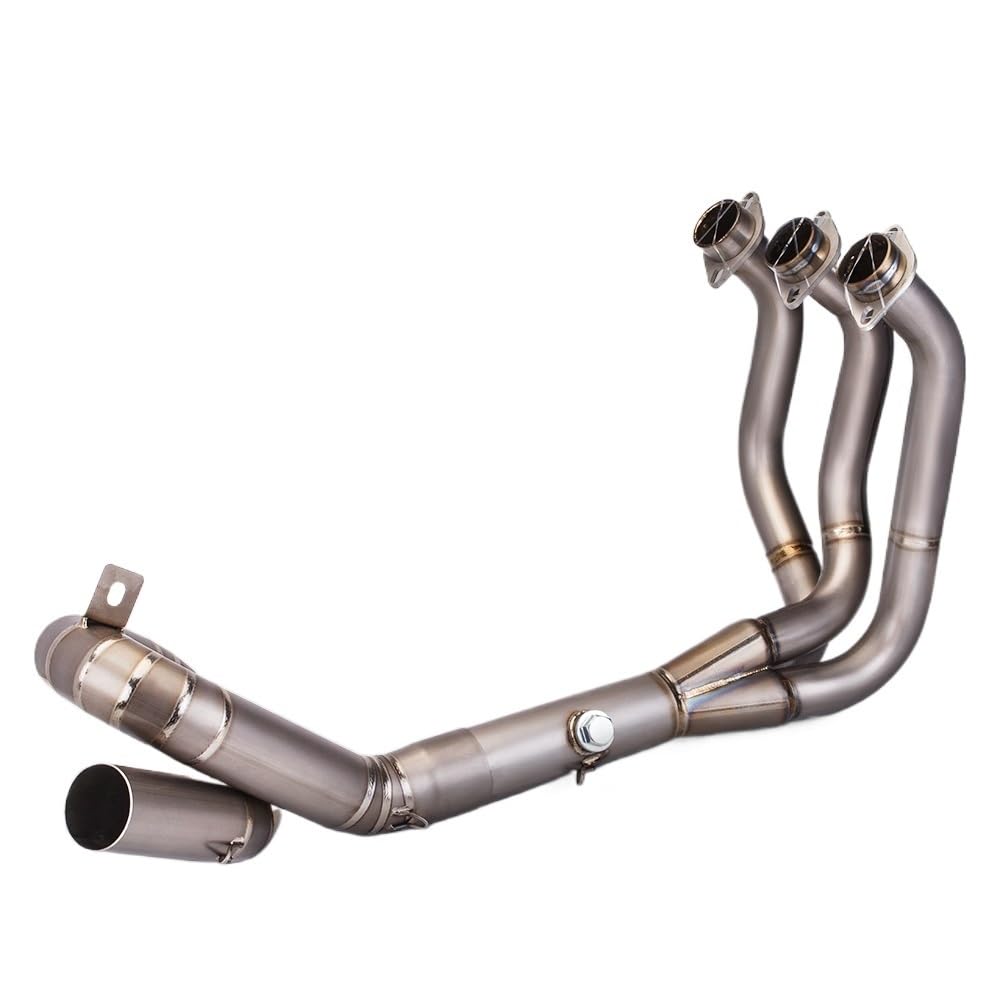 Motorrad Auspuff Schalldämpfer Motorrad Auspuff Schalldämpfer Slip On Für MT09 FZ09 XSR900 Motorrad Auspuff Header Kreisverkehr Vorne Rohr Link Rohr Motorrad Auspuff Schalldämpfer Motorrad Auspuff Schalldämpfer Slip On Für MT09 FZ09 XSR900 Motorrad Auspuff Header Kreisverkehr Vorne Rohr Link Rohr von RAtsch