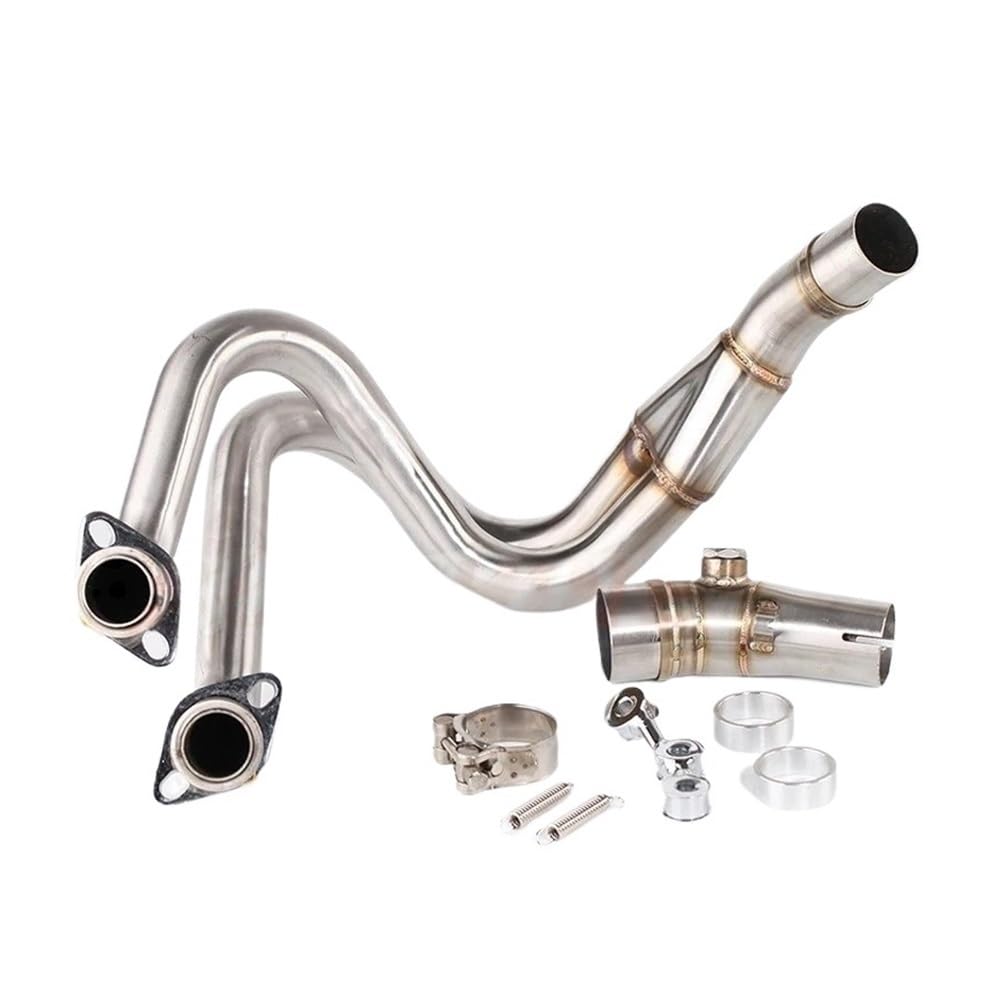 Motorrad Auspuff Schalldämpfer Motorrad-Auspuff-Vorderrohr-Motorrad-Slip-On Für ER6F ER6N Z650 Für Ver&sys 650 Für Ninja 650 Motorrad Auspuff Schalldämpfer Motorrad-Auspuff-Vorderrohr-Motorrad-Slip-On Für ER6F ER6N Z650 Für Ver&sys 650 Für Ninja 650 von RAtsch