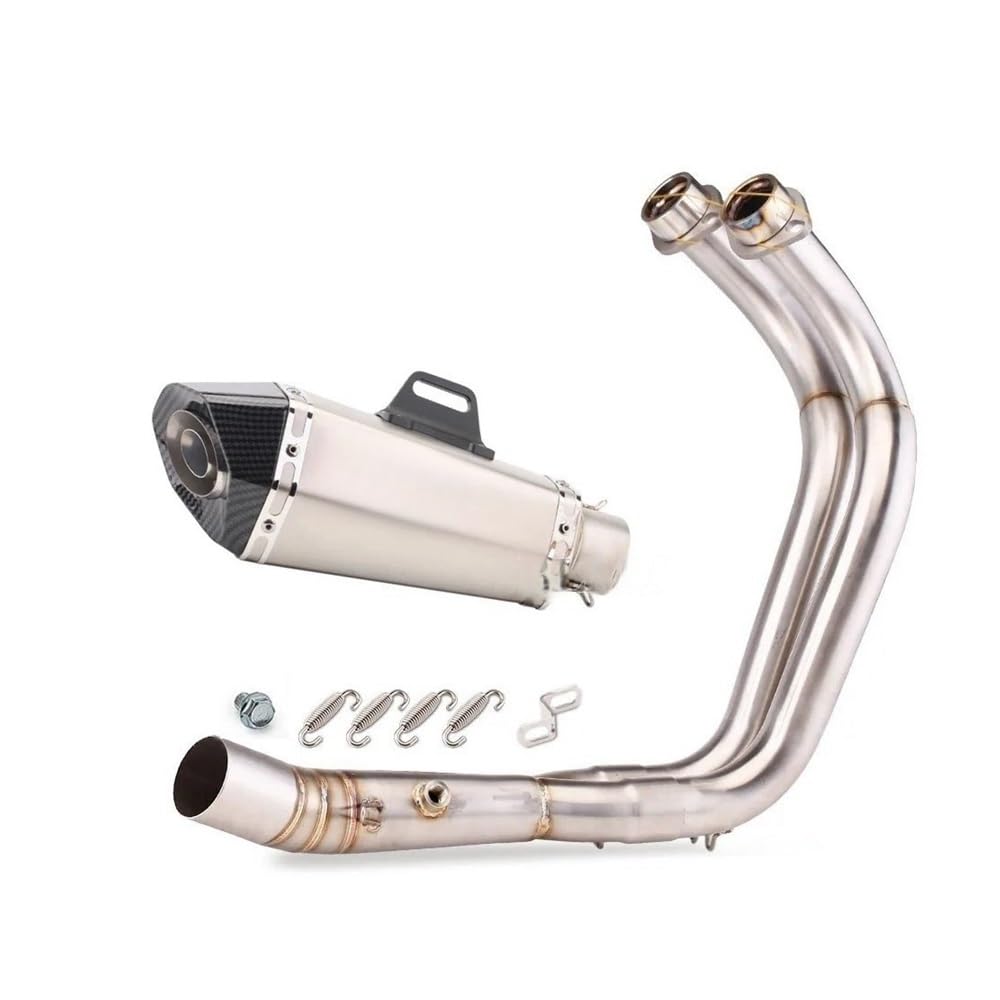 Motorrad Auspuff Schalldämpfer Motorrad-Auspuffrohr-Auspuffschalldämpfer Für MT-07 FZ-07 MT07 FZ07 XSR700 2014-2023 Motorrad-Auspuff-Vorderrohrschalldämpfer Motorrad Auspuff Schalldämpfer Motorrad-Auspuffrohr-Auspuffschalldämpfer Für MT-07 FZ-07 MT07 FZ07 XSR700 2014-2023 Motorrad-Auspuff-Vorderrohrschalldämpfer von RAtsch