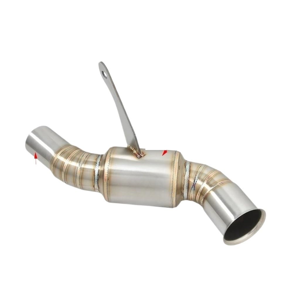 Motorrad Auspuff Schalldämpfer Motorrad-Auspuffrohr Für Aufstecken, Für CLX-700 CLX 700, Motorrad-Auspuff-Mittelverbindungsrohr Motorrad Auspuff Schalldämpfer Motorrad-Auspuffrohr Für Aufstecken, Für CLX-700 CLX 700, Motorrad-Auspuff-Mittelverbindungsrohr von RAtsch