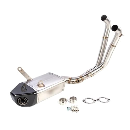 Motorrad Auspuff Schalldämpfer Motorrad-Auspuffrohr Für YZF MT07 XSR 700 FZ-07 MT 07 Auspuff Motorrad-Vorderrohr Motocross-Schalldämpfer Motorrad Auspuff Schalldämpfer Motorrad-Auspuffrohr Für YZF MT07 XSR 700 FZ-07 MT 07 Auspuff Motorrad-Vorderrohr Motocross-Schalldämpfer von RAtsch
