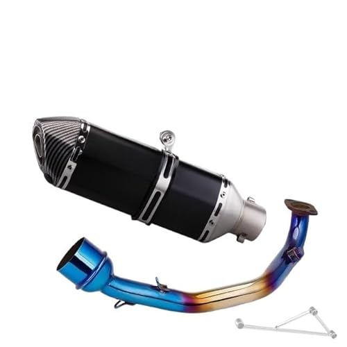 Motorrad Auspuff Schalldämpfer Motorrad-Auspuffschalldämpfer-Schalldämpferrohr-Kontaktrohr Für GY6 125 150cc Motorrad-Auspuffschalldämpfer-Kontaktrohr Motorrad Auspuff Schalldämpfer Motorrad-Auspuffschalldämpfer-Schalldämpferrohr-Kontaktrohr Für GY6 125 150cc Motorrad-Auspuffschalldämpfer-Kontaktrohr von RAtsch