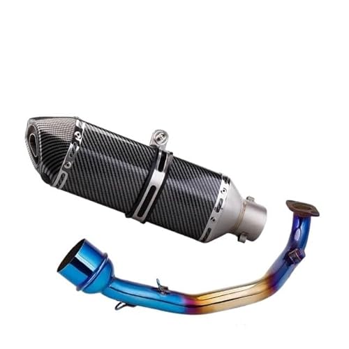 Motorrad Auspuff Schalldämpfer Motorrad-Auspuffschalldämpfer-Schalldämpferrohr-Kontaktrohr Für GY6 125 150cc Motorrad-Auspuffschalldämpfer-Kontaktrohr Motorrad Auspuff Schalldämpfer Motorrad-Auspuffschalldämpfer-Schalldämpferrohr-Kontaktrohr Für GY6 125 150cc Motorrad-Auspuffschalldämpfer-Kontaktrohr von RAtsch