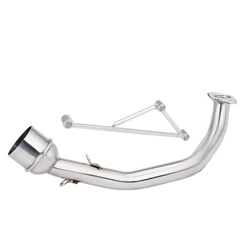 Motorrad Auspuff Schalldämpfer Motorrad-Auspuffschalldämpfer-Schalldämpferrohr-Kontaktrohr Für GY6 125 150cc Motorrad-Auspuffschalldämpfer-Kontaktrohr von RAtsch