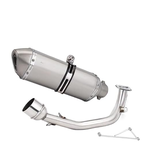 Motorrad Auspuff Schalldämpfer Motorrad-Auspuffschalldämpfer-Schalldämpferrohr-Kontaktrohr Für GY6 125 150cc Motorrad-Auspuffschalldämpfer-Kontaktrohr Motorrad Auspuff Schalldämpfer Motorrad-Auspuffschalldämpfer-Schalldämpferrohr-Kontaktrohr Für GY6 125 150cc Motorrad-Auspuffschalldämpfer-Kontaktrohr von RAtsch