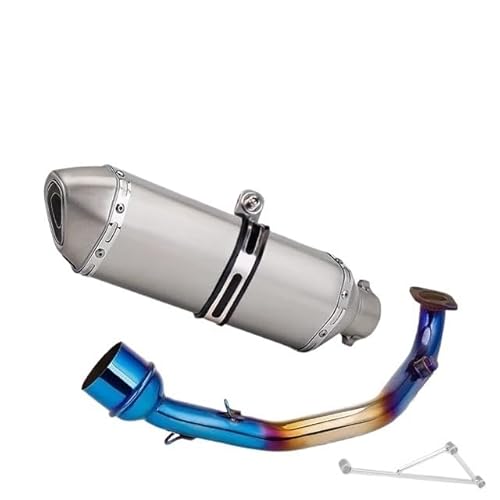 Motorrad Auspuff Schalldämpfer Motorrad-Auspuffschalldämpfer-Schalldämpferrohr-Kontaktrohr Für GY6 125 150cc Motorrad-Auspuffschalldämpfer-Kontaktrohr Motorrad Auspuff Schalldämpfer Motorrad-Auspuffschalldämpfer-Schalldämpferrohr-Kontaktrohr Für GY6 125 150cc Motorrad-Auspuffschalldämpfer-Kontaktrohr von RAtsch