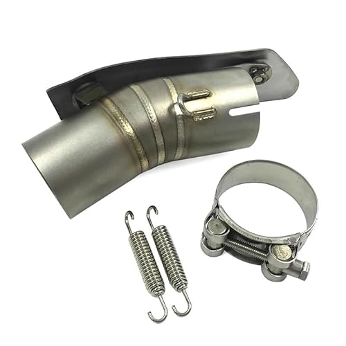 Motorrad Auspuff Schalldämpfer Motorrad Moto Schalldämpfer Auspuff Mittelrohr Für GSX-R GSXR1000 1000 2012 2013 2014 2015 2016 2017 2018 2019 GSX R 1000 von RAtsch