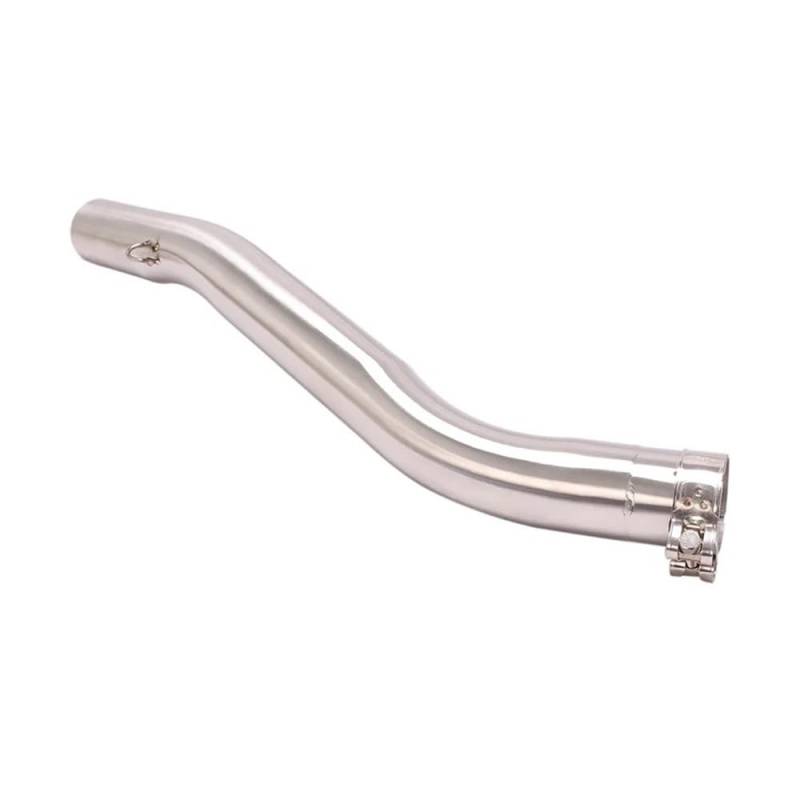 Motorrad Auspuff Schalldämpfer Motorradauspuff 51 Mm Schnittstelle Mittleres Verbindungsrohr Für CBR600 F4 CBR600 F4i 2001–2007 1999–2000 Slip-On-Auspuffrohr von RAtsch
