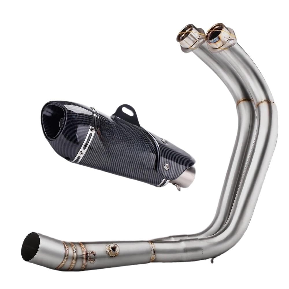 Motorrad Auspuff Schalldämpfer Motorradauspuff Mit Schalldämpferrohr Für MT-07 XSR700 FZ-07 MT07 FZ07 MT 07 2014–2024 Motorrad Auspuff Schalldämpfer Motorradauspuff Mit Schalldämpferrohr Für MT-07 XSR700 FZ-07 MT07 FZ07 MT 07 2014–2024 von RAtsch